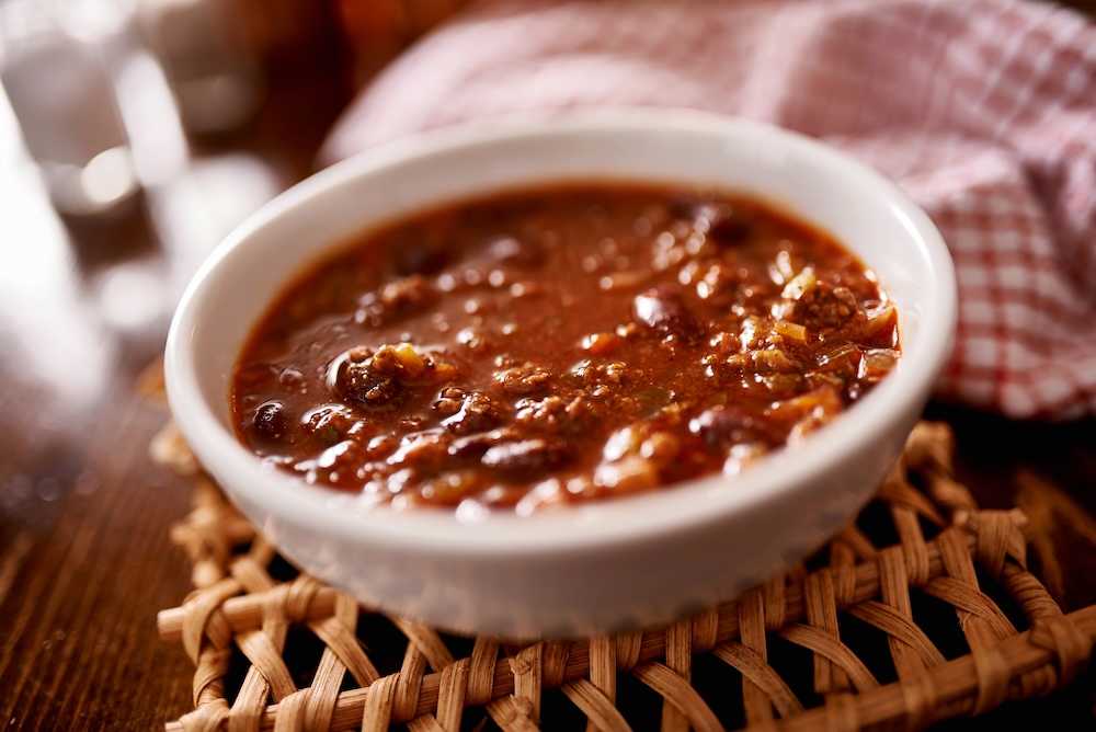 Hearty Chili with Ground Beef Blend and Vegetables